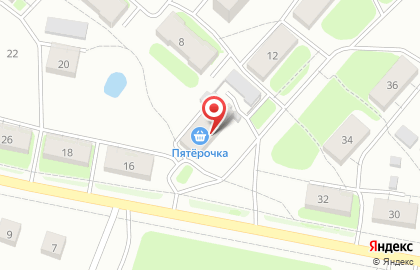 Супермаркет Пятёрочка в Костроме на карте