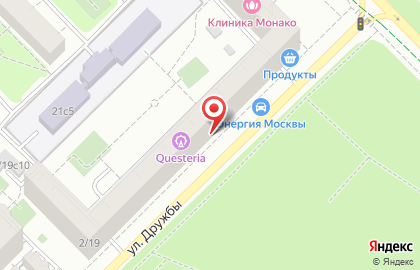 Фитнес-клуб Абсолют на Ломоносовском проспекте на карте