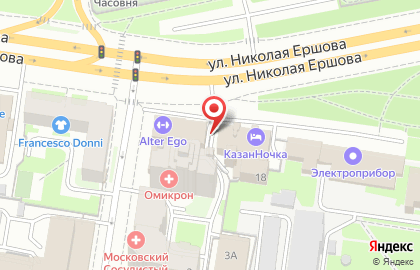 Центр генетических исследований на улице Достоевского на карте