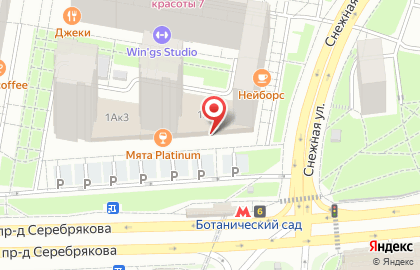 Клиника МЕДСИ в Лазоревом проезде на карте