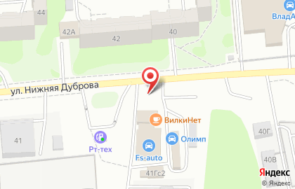 Кафе ВилкиНет во Владимире на карте
