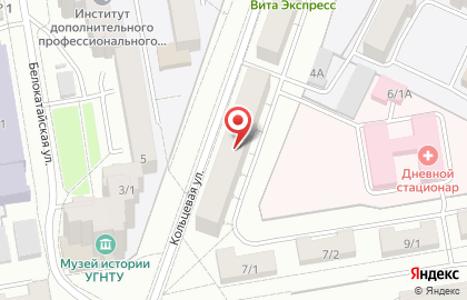 Страховая компания Росгосстрах на Кольцевой улице на карте