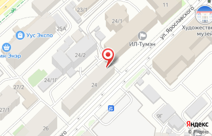 Центр хорошего слуха Радуга звуков на улице Ярославского на карте