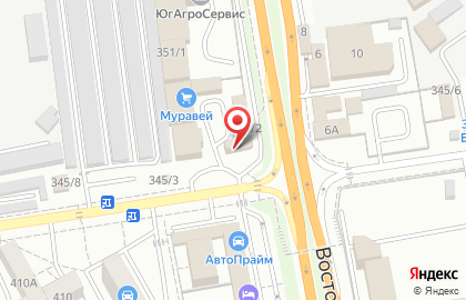 ООО Южный торговый дом в Карасунском округе на карте