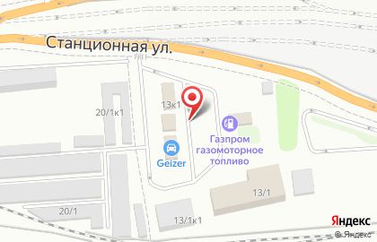 Газпром в Новосибирске на карте