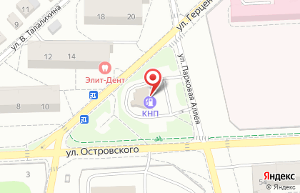АЗС СургутНефтеГаз на Парковой улице на карте