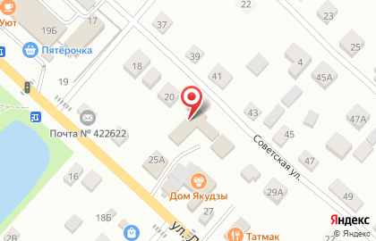 Автосервис на улице Державина на карте