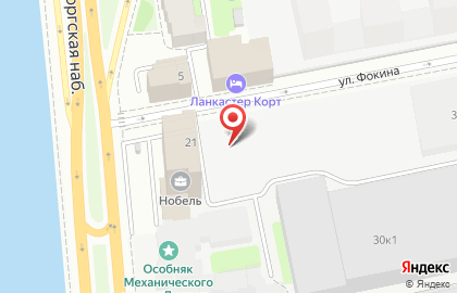 ООО Аврора на улице Фокина на карте