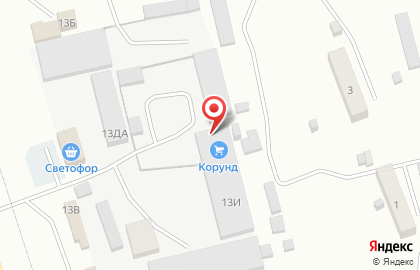Оптово-розничная фирма Корунд на карте