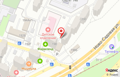 СушиМаг на Ново-Садовой улице на карте