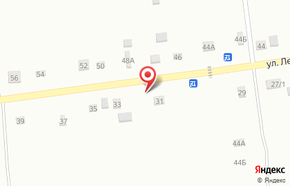 Продуктовый магазин Новый на улице Ленина на карте