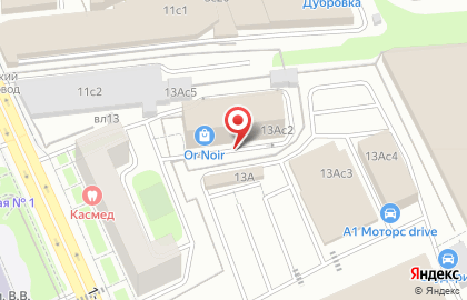 Сакура Бьюти на 1-й Дубровской улице на карте