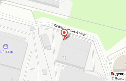 Магазин автодеталей в Промышленном проезде на карте