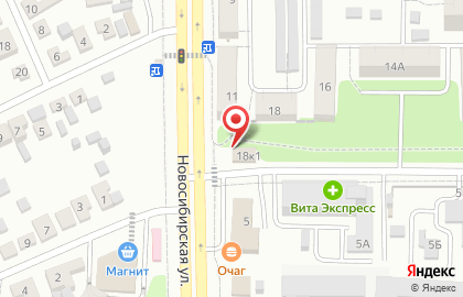 Продуктовый магазин в Воронеже на карте