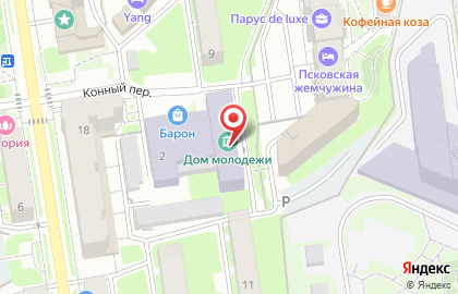 Комитет по культуре Псковской области на карте