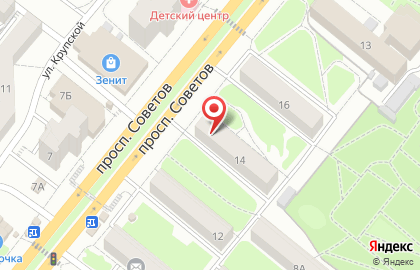 Частное охранное предприятие Хранитель в Железнодорожном районе на карте
