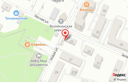 Магазин молочной продукции Молоко на Зелёной улице на карте