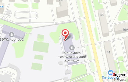 Владимирский торгово-экономический колледж на карте