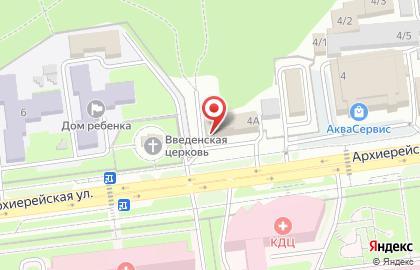 Аптечный пункт в Белгороде на карте