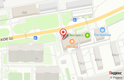 Супермаркет Барс на Михайловском шоссе на карте