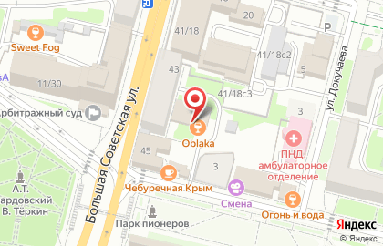 Oblaka-lounge на карте