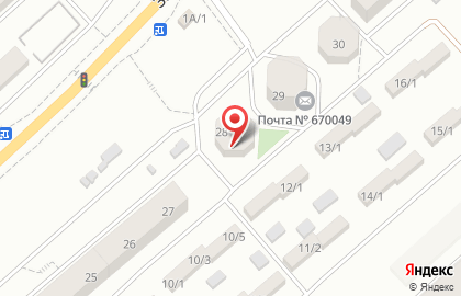 Парикмахерская Классик в Октябрьском районе на карте