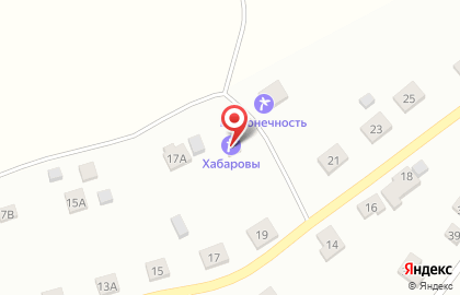 База отдыха Хабаровы на карте