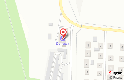 Гостиница Донская на карте