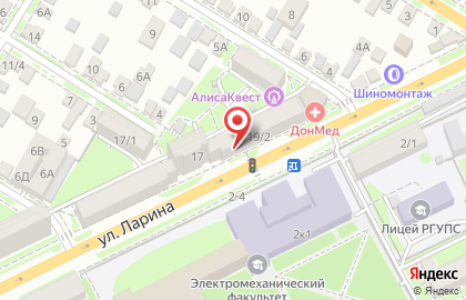 Отдел образования Октябрьского района на карте