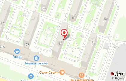 Эзотерическая лавка на Бурнаковской улице на карте
