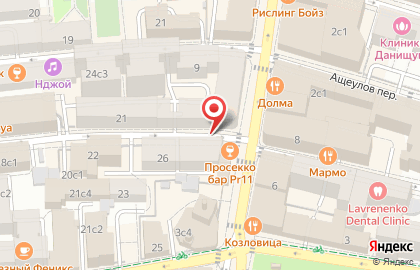 SoulDance на улице Сретенка на карте