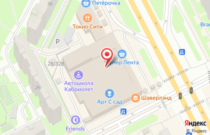 Банк втб Северо-запад на проспекте Ударников на карте