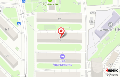 Пункт проката Вставай на лыжи на карте