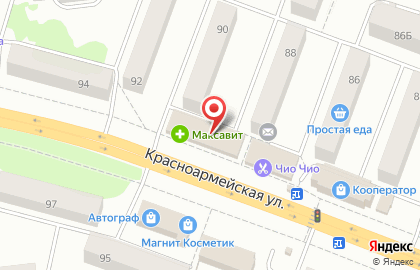 Комиссионный магазин ТИТАН на улице Красноармейская на карте