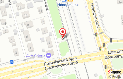 Продовольственный магазин в Москве на карте