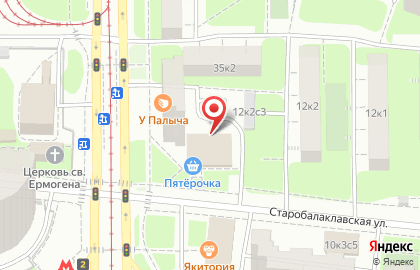 Норма на Симферопольском бульваре на карте