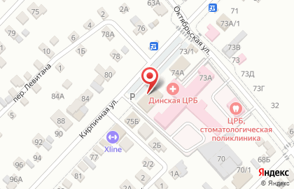 Супермаркет Магнит в Краснодаре на карте