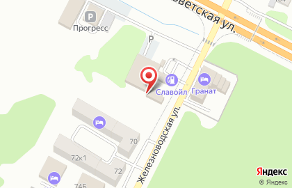 Автомойка в Ставрополе на карте