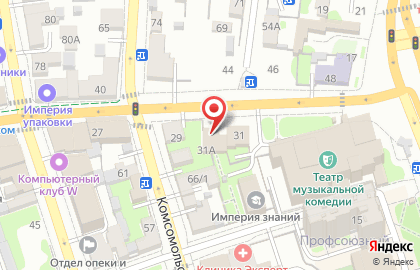 Фирменный магазин Мясная деревня в Центральном районе на карте