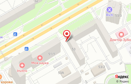 Парикмахерская в Оренбурге на карте