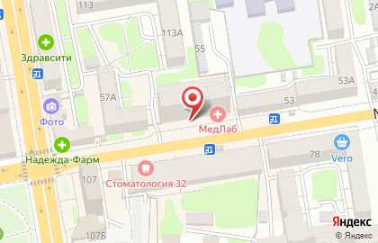 Протезно-ортопедический центр на карте