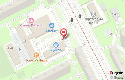 Киоск по продаже фруктов и овощей в Фрунзенском районе на карте