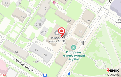 Отдел надзорной деятельности Пушкинского района, Главное Управление МЧС России по г. Санкт-Петербургу на карте