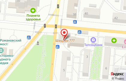 Бар ПодкреПицца в Зеленодольске на карте