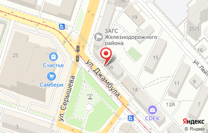 Центр комплексной автоматизации бизнеса Анит в Кировском районе на карте