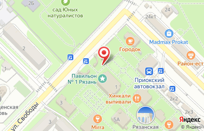 Киоск по продаже хлебобулочных изделий на карте