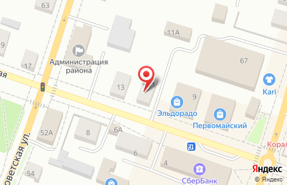 Ремонт бытовой техники на улице Первого Мая на карте