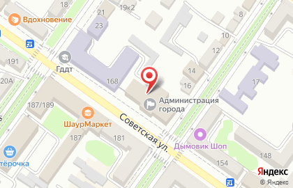 EKG на Советской улице на карте