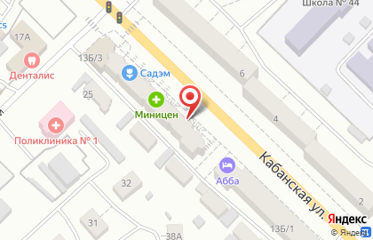 Магазин Трикотаж Стиль в Советском районе на карте