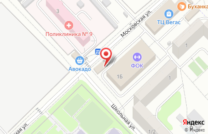 Магазин продуктов Фиалка на карте